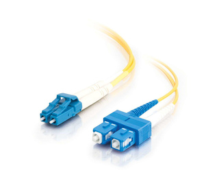C2G 85587 câble de fibre optique 2 m LC SC OFNR Jaune