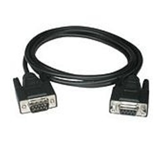 C2G 15m DB9 M/F Cable câble Série Noir