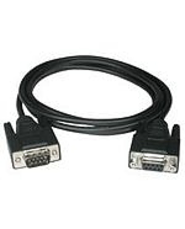 C2G 15m DB9 M/F Cable câble Série Noir