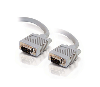 C2G 15m Monitor HD15 M/M cable câble VGA VGA (D-Sub) Gris