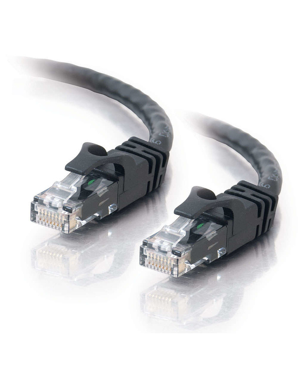 C2G 7m Cat6 Patch Cable câble de réseau Noir U/UTP (UTP)