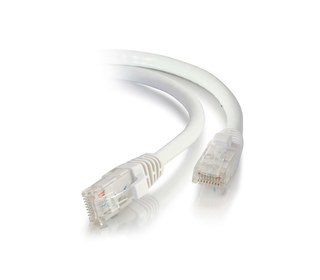 C2G Câble de raccordement réseau Cat5e avec gaine non blindé (UTP) de 5 M - Blanc