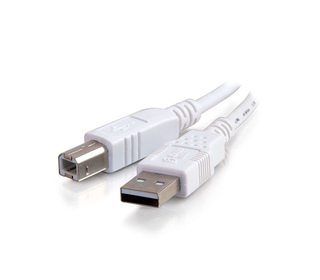 C2G 3m USB 2.0 A/B Cable câble USB USB A USB B Blanc