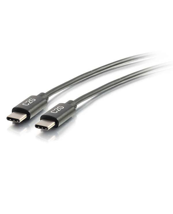 C2G 0,9 M CÂBLE USB-C VERS USB-C 2.0 MÂLE VERS MÂLE (3 A)