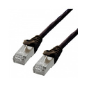 MCL FTP6-1M/N câble de réseau Noir Cat6 F/UTP (FTP)