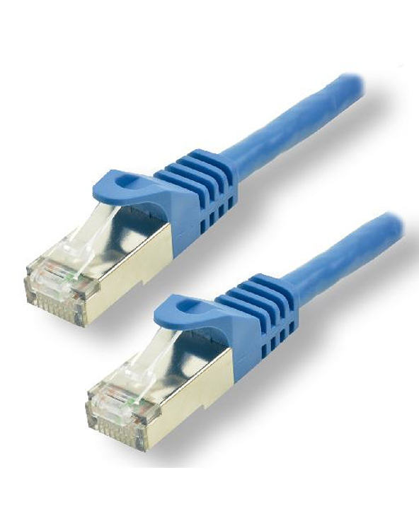 MCL FCC7BMSHF-1M/B câble de réseau Bleu Cat7 S/FTP (S-STP)