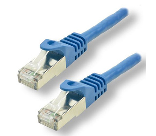 MCL FCC7BMSHF-2M/B câble de réseau Bleu Cat7 S/FTP (S-STP)