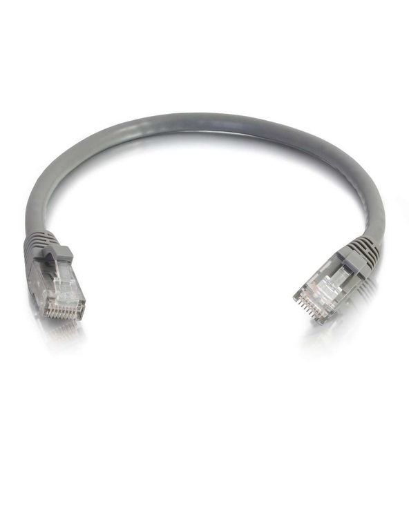 C2G Câble de raccordement réseau Cat6 avec gaine non blindé (UTP) de 2 M - Gris