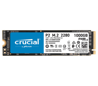 Crucial P2 M.2 1 To PCI Express 3.0 NVMe