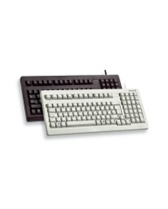 CHERRY G80-1800 Compact Clavier filaire, gris clair, PS2/USB, AZERTY - FR
