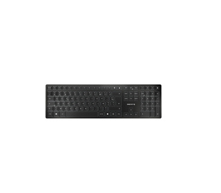 CHERRY KW 9100 SLIM clavier RF sans fil + Bluetooth AZERTY Français Noir