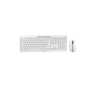 CHERRY Stream Desktop Recharge clavier Souris incluse RF sans fil AZERTY Belge Gris