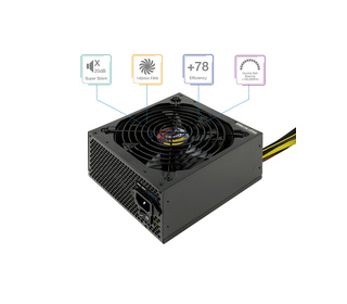 TooQ TQAPOLO-700SP unité d'alimentation d'énergie 700 W 20+4 pin ATX ATX Noir