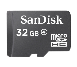 SanDisk microSDHC 32GB 32 Go Classe 4