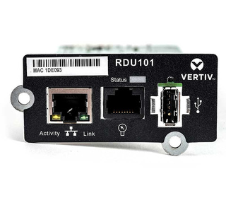 Vertiv IntelliSlot RDU101 Interne Ethernet 100 Mbit/s