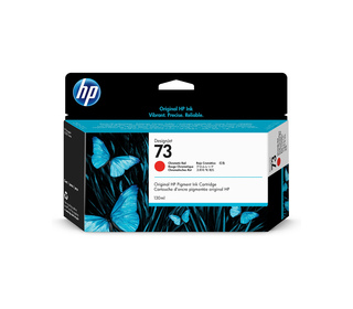 HP 73 cartouche d'encre DesignJet rouge chromatique, 130 ml