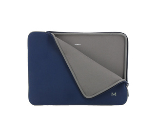 Mobilis 049021 sacoche d'ordinateurs portables 35,6 cm (14") Housse Bleu, Gris