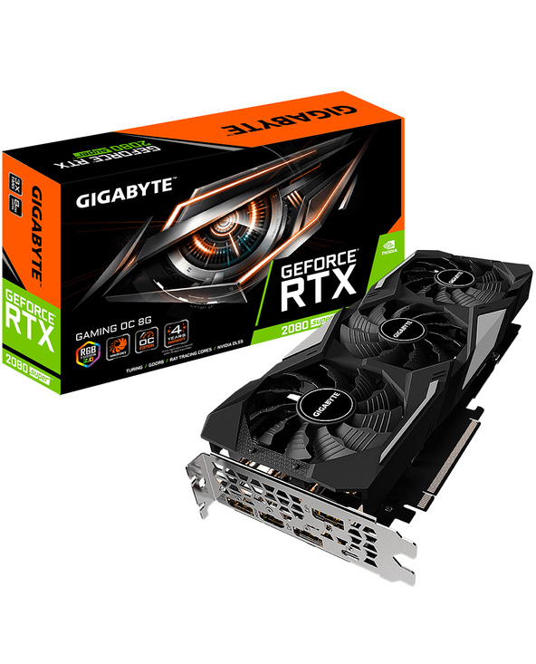 Gigabyte GAMING GV-N208SGAMING OC-8GC 2.0 carte graphique NVIDIA GeForce RTX 2080 SUPER 8 Go GDDR6