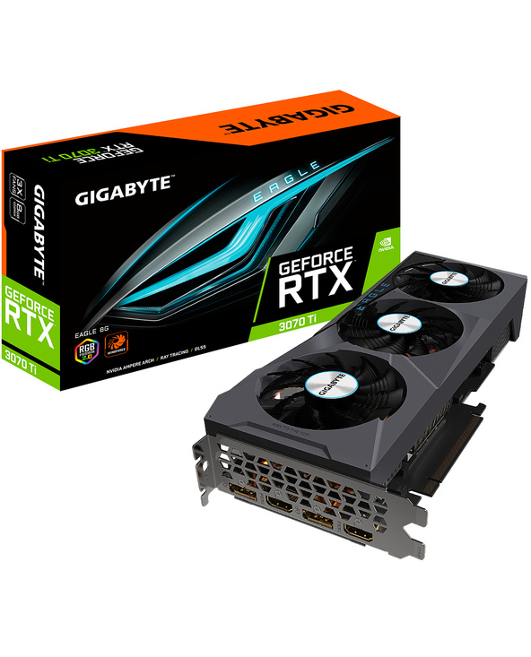 Gigabyte EAGLE GV-N307TEAGLE-8GD carte graphique NVIDIA GeForce RTX 3070 Ti 8 Go GDDR6X