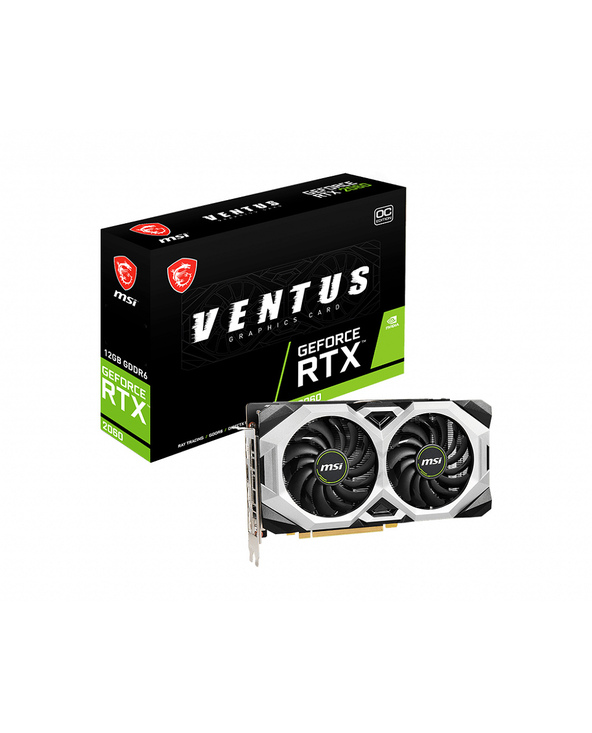 MSI VENTUS GeForce RTX 2060 12G OC NVIDIA 12 Go GDDR6