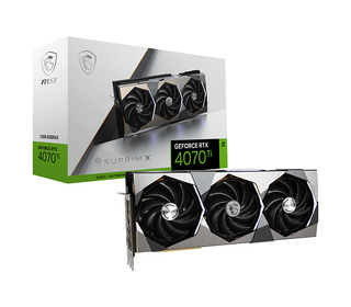 MSI SUPRIM RTX4070 Ti X NVIDIA GeForce RTX 4070 Ti 12 Go GDDR6X