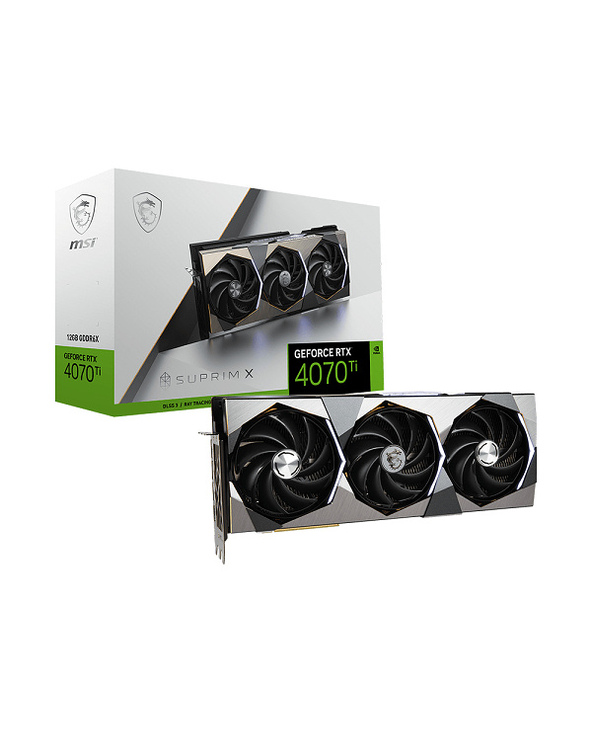 MSI SUPRIM RTX4070 Ti X NVIDIA GeForce RTX 4070 Ti 12 Go GDDR6X