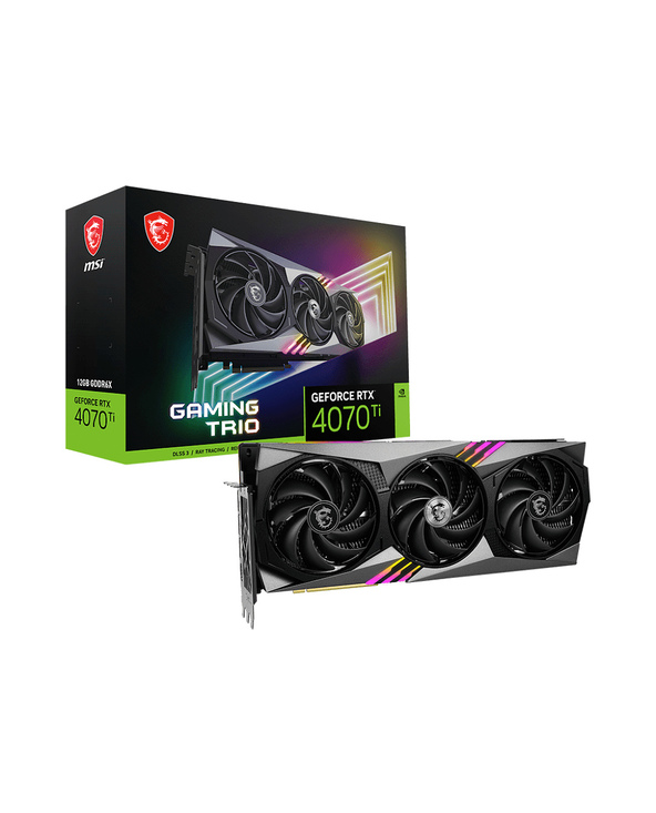 MSI GAMING GeForce RTX 4070 Ti TRIO 12G NVIDIA 12 Go GDDR6X