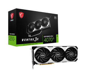 MSI VENTUS GeForce RTX 4070 Ti 3X 12G OC NVIDIA 12 Go GDDR6X
