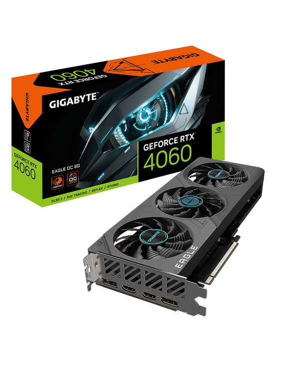 Gigabyte EAGLE GeForce RTX 4060 OC 8G NVIDIA 8 Go GDDR6