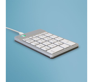 R-Go Tools Numpad Break clavier numérique Ordinateur portable USB Blanc