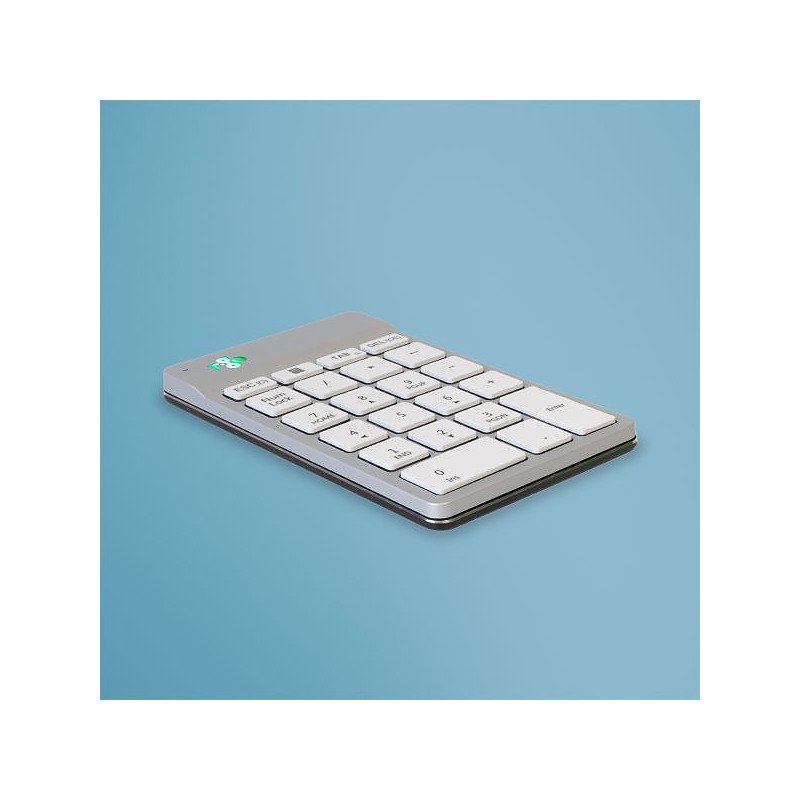 R-Go Tools Numpad Break clavier numérique Ordinateur portable Bluetooth Blanc