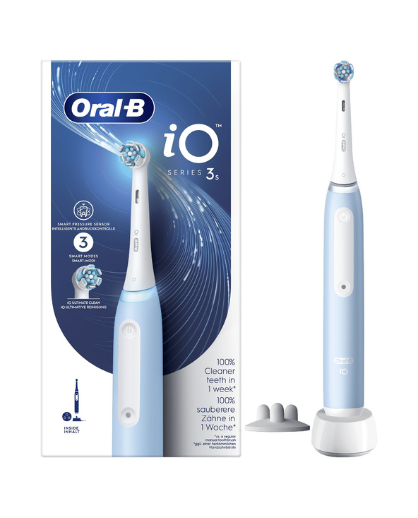 Oral-B iO 3 Adulte Brosse à dents vibrante Bleu clair