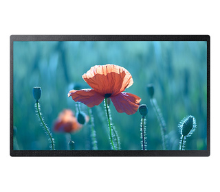 Samsung QB24R-B Panneau plat de signalisation numérique 60,5 cm (23.8") LCD Wifi Full HD Noir