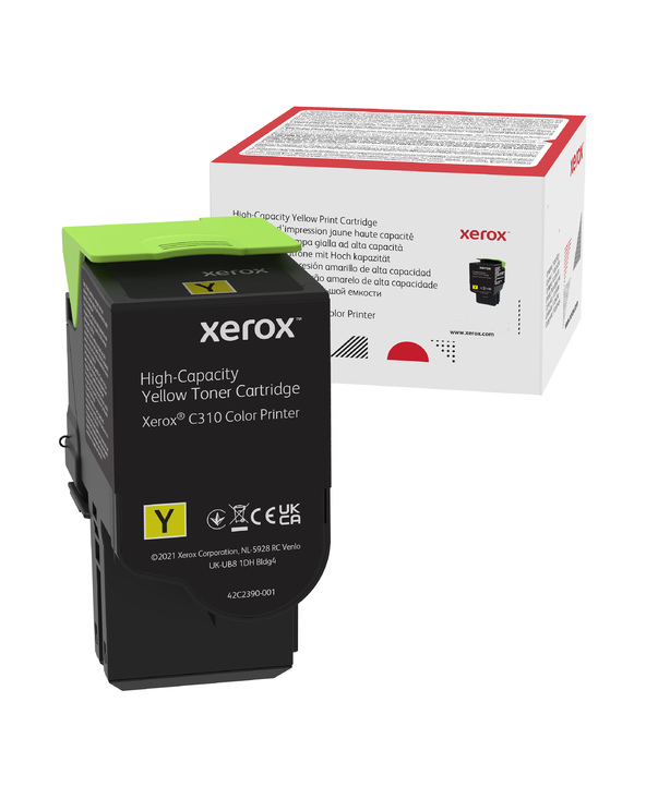 Xerox Cartouche de toner Jaune de Grande capacité Imprimante couleur  C310​/​multifonctions  C315 (5500 pages) - 006R04367