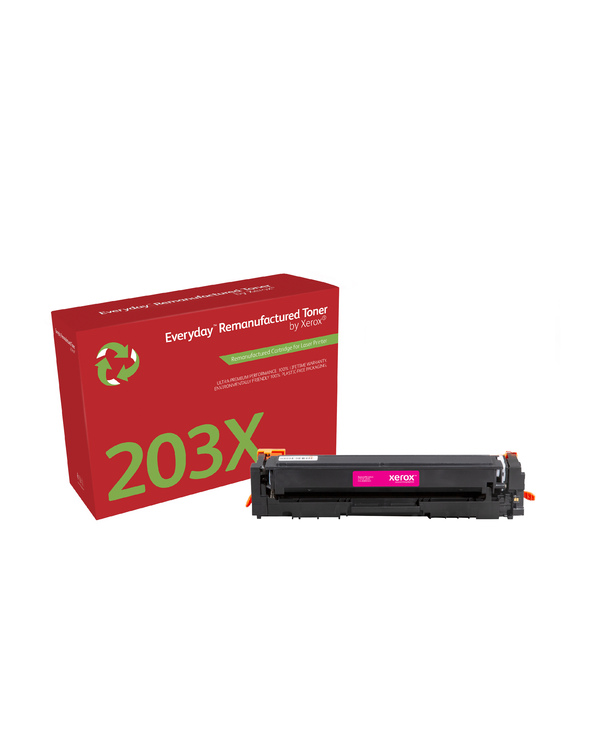 Everyday Toner (TM) Magenta remis à neuf de Xerox pour 203X (CF543X), Grande capacité