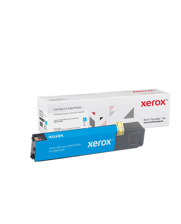 Everyday Toner (TM) Cyan de Xerox compatible avec 980 (D8J07A), Capacité standard