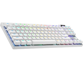 Logitech G PRO X TKL clavier RF sans fil + Bluetooth AZERTY Français Blanc