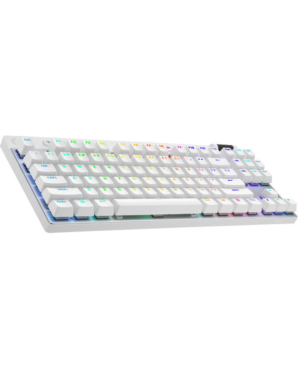 Logitech G PRO X TKL clavier RF sans fil + Bluetooth AZERTY Français Blanc