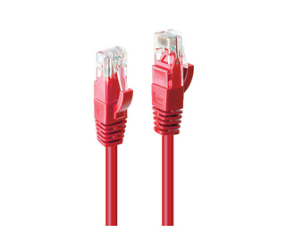 Lindy 48033 câble de réseau Rouge 2 m Cat6 U/UTP (UTP)