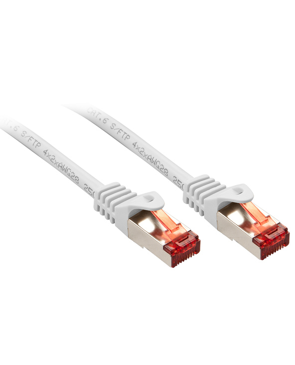 Lindy Cat.6 S/FTP 10m câble de réseau Blanc Cat6 S/FTP (S-STP)