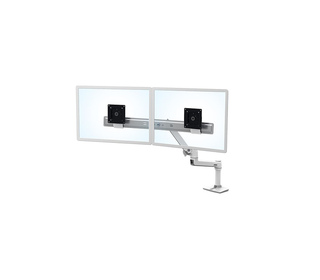 Ergotron LX Series Desk Dual Direct Arm 63,5 cm (25") Blanc Bureau