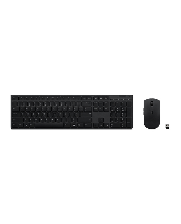 Lenovo 4X31K03968 clavier Souris incluse RF sans fil + Bluetooth Français Gris