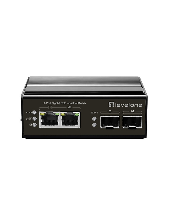 LevelOne IGP-0432 commutateur réseau Non-géré Gigabit Ethernet (10/100/1000) Connexion Ethernet, supportant l'alimentation via c