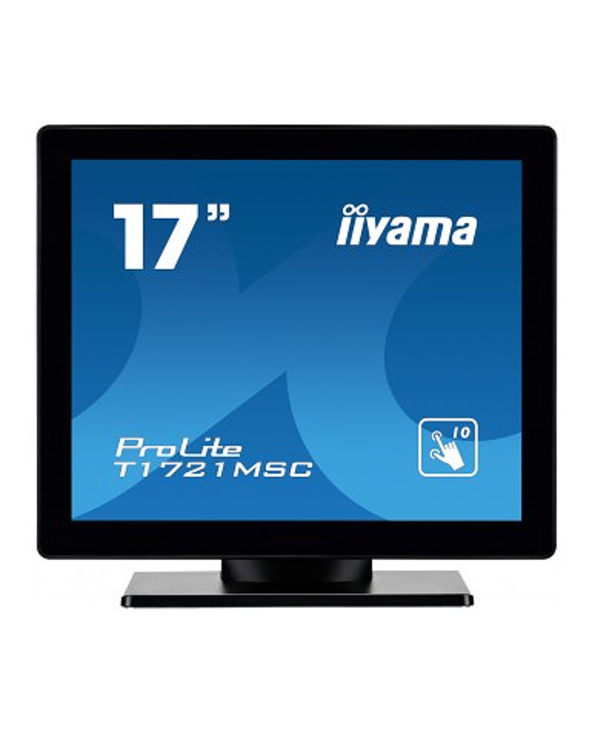 iiyama T1721MSC-B1 Moniteur de caisse 43,2 cm (17") 1280 x 1024 pixels SXGA Écran tactile