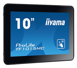 iiyama TF1015MC-B2 affichage de messages 25,6 cm (10.1") LED 450 cd/m² WXGA Noir Écran tactile