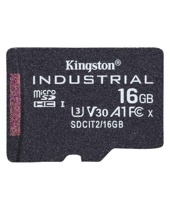 Kingston Technology Industrial 16 Go MicroSDHC UHS-I Classe 10