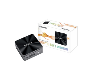 Gigabyte GB-BRI3H-10110 barebone PC/ poste de travail Noir BGA 1528 i3-10110U 2,1 GHz