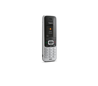Gigaset Premium 100 HX Smartphone Identification de l'appelant Noir, Acier inoxydable