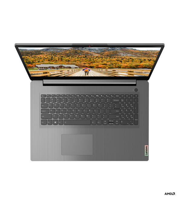 Lenovo IdeaPad 3 17.3" AMD Ryzen 5 12 Go Gris 256 Go