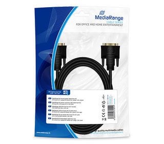 MediaRange MRCS129 câble DVI 2 m Noir